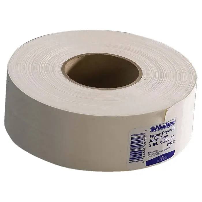 Paper Joint Tape - 2" x 250', White