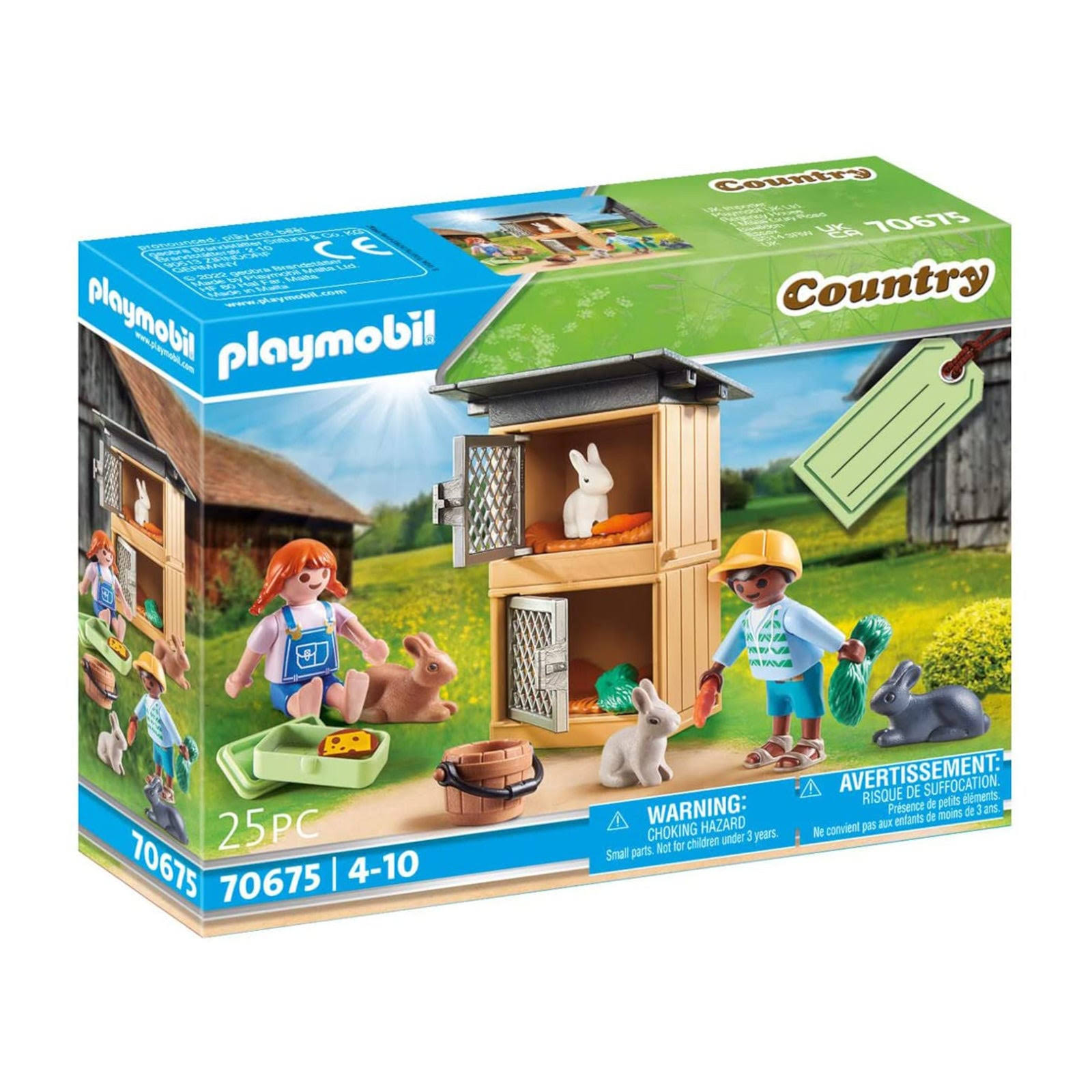 Playmobil - 70675 Rabbit Pen Gift Set