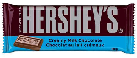 Hershey's Creamy Milk Chocolate Bar - 100g