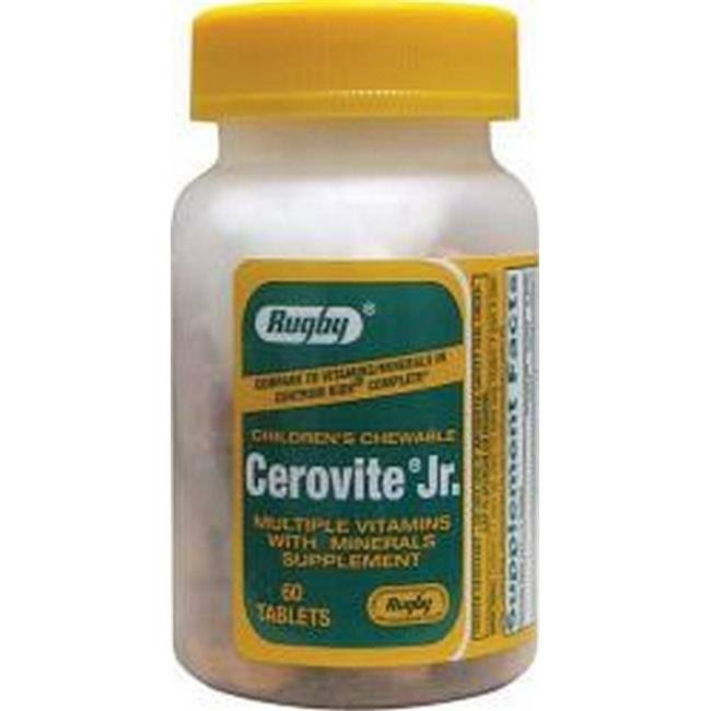 Rugby Cerovite JR Supplement - 60 Tablet