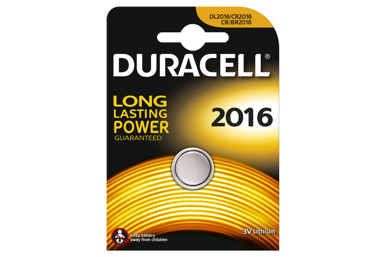 Duracell Electronics 2016 Lithium Battery - 3V