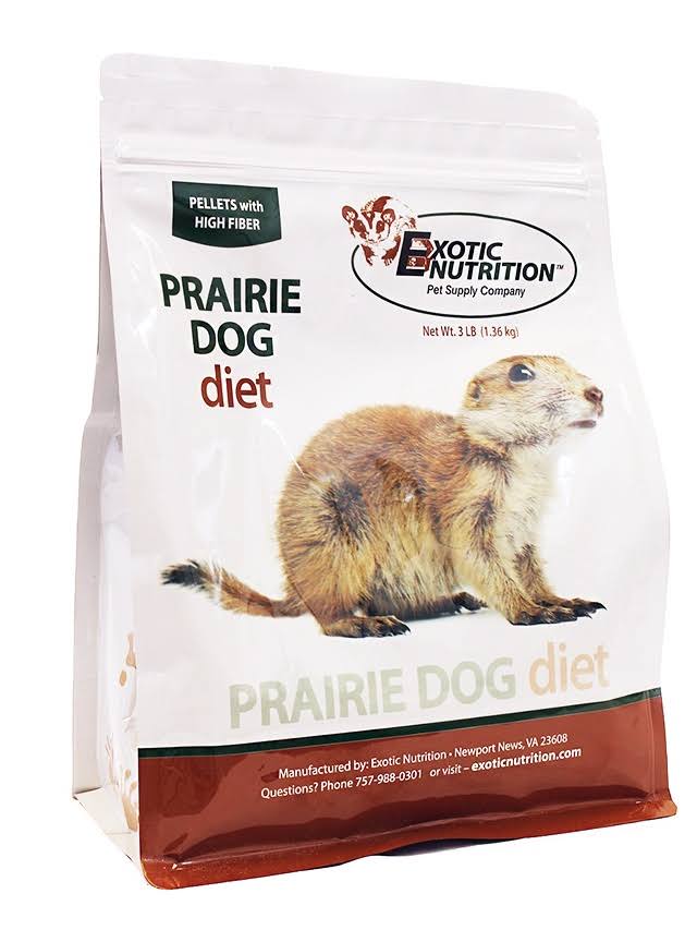 Exotic Nutrition Prairie Dog Diet - 3lbs