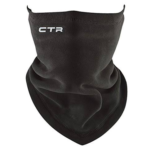 Chaos Hats Chinook Micro Fleece Tempest Neck Face Mask - Black, One Size