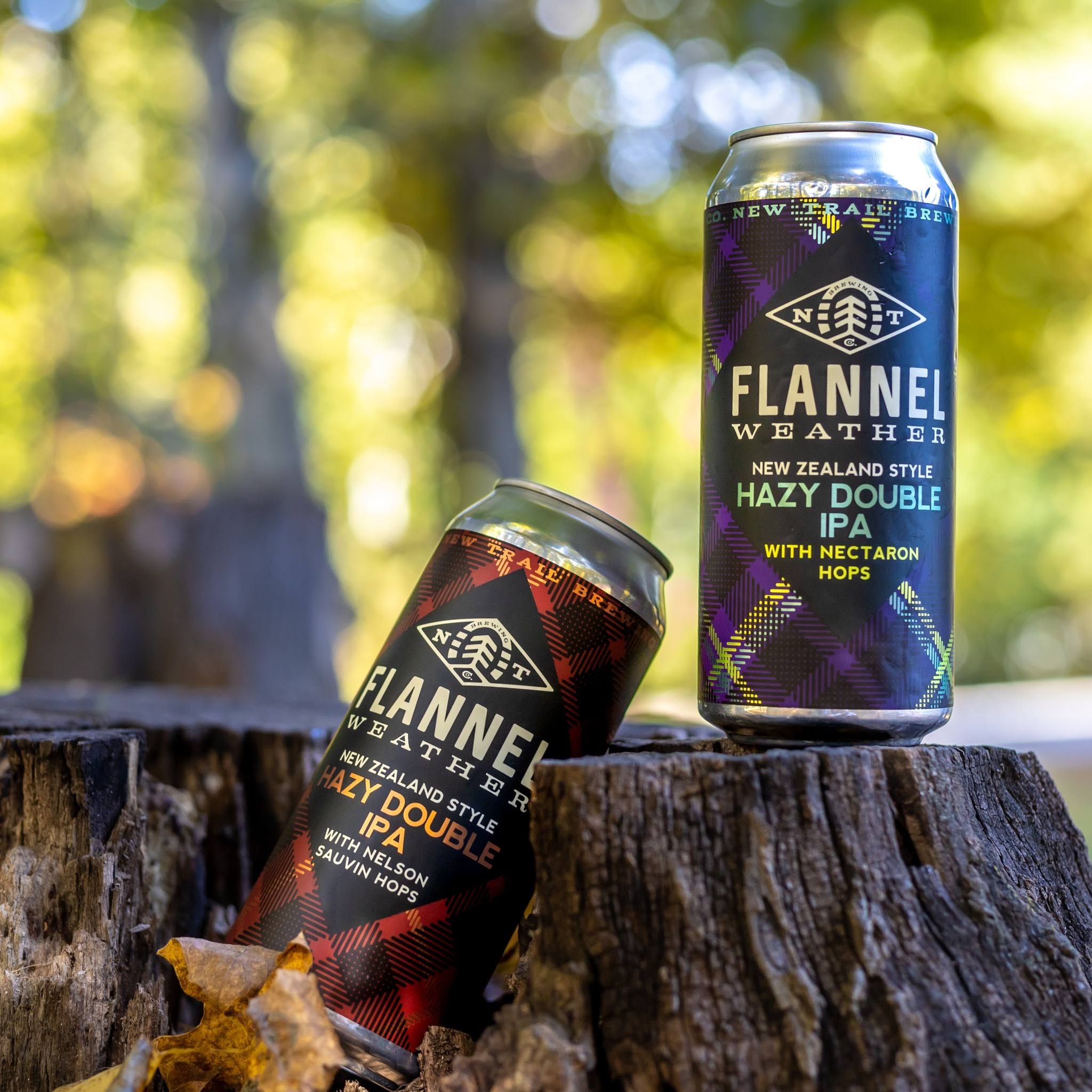 New Trail Flannel Weather: Nectaron Hops (4 Pack - 16oz cans)