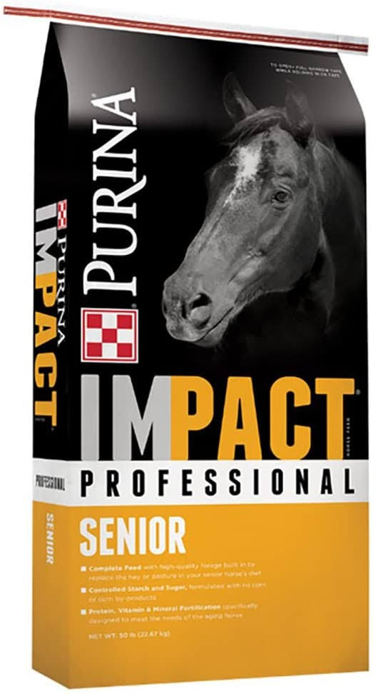 Purina Animal Nutrition Impact Professional Senior 50 | Horses