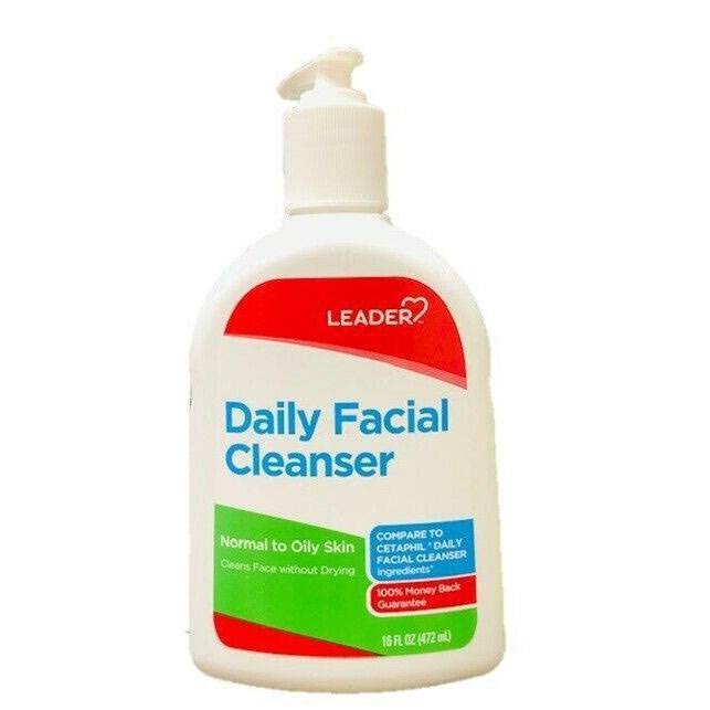 Leader Facial Cleanser, Daily - 16 fl oz