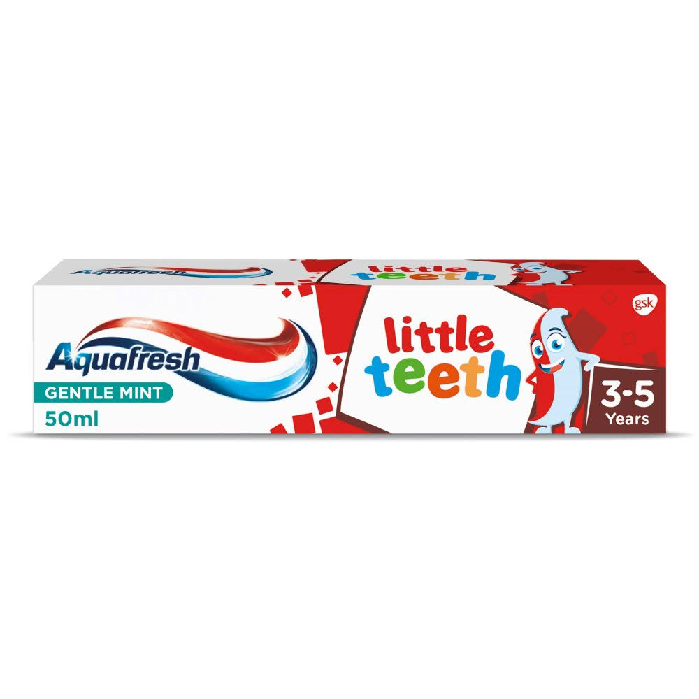 Aquafresh Little Teeth Fluoride Toothpaste - 50ml