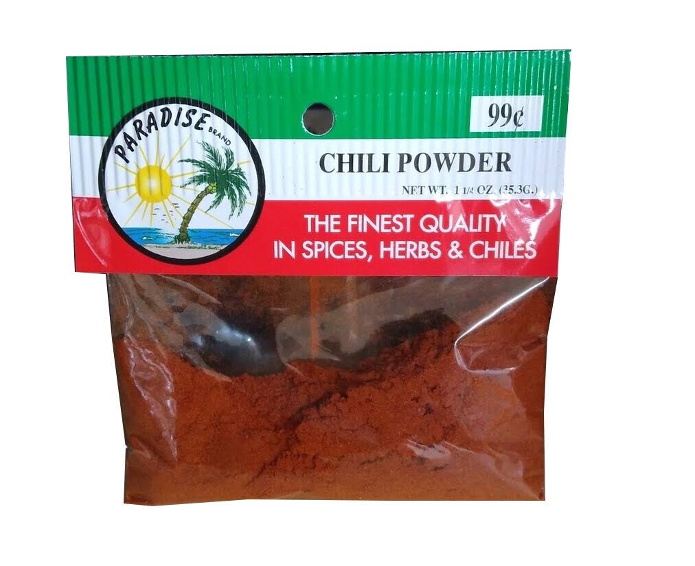 • Spices & Bake Seasoning,Spices Herbs Paradise Chili Powder 1 1/4 oz