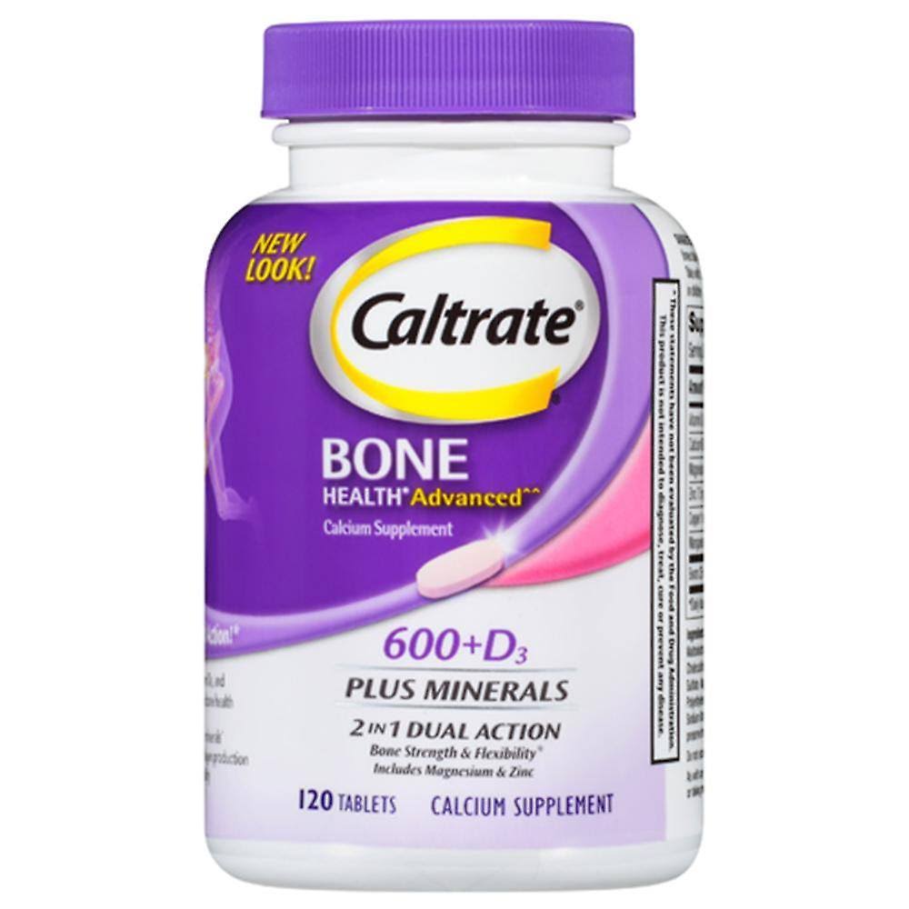 Caltrate Calcium and Vitamin D3 Supplement - 120 Tablets
