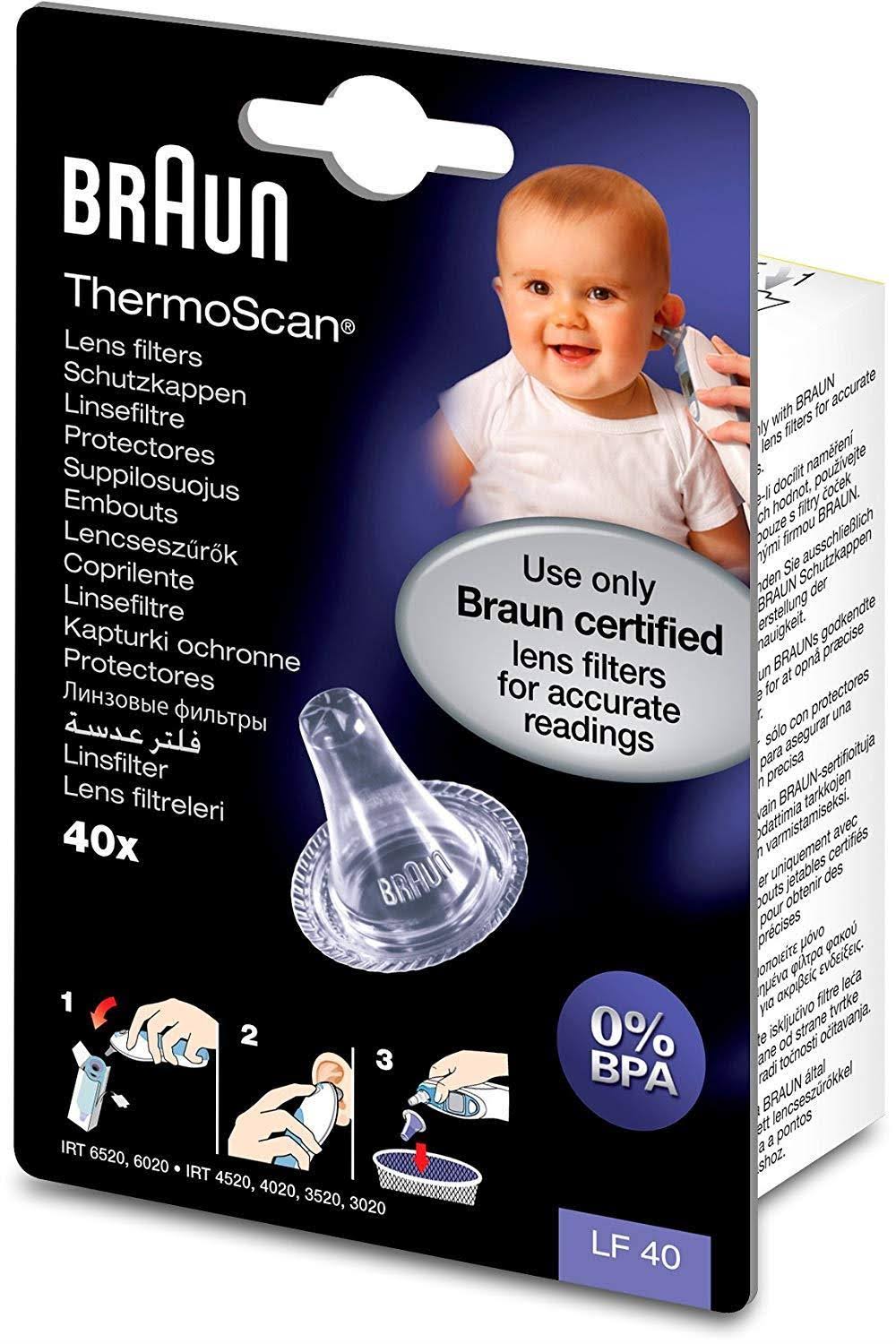 Braun Thermo Scan Hygiene Cap Ear Thermometer Cover