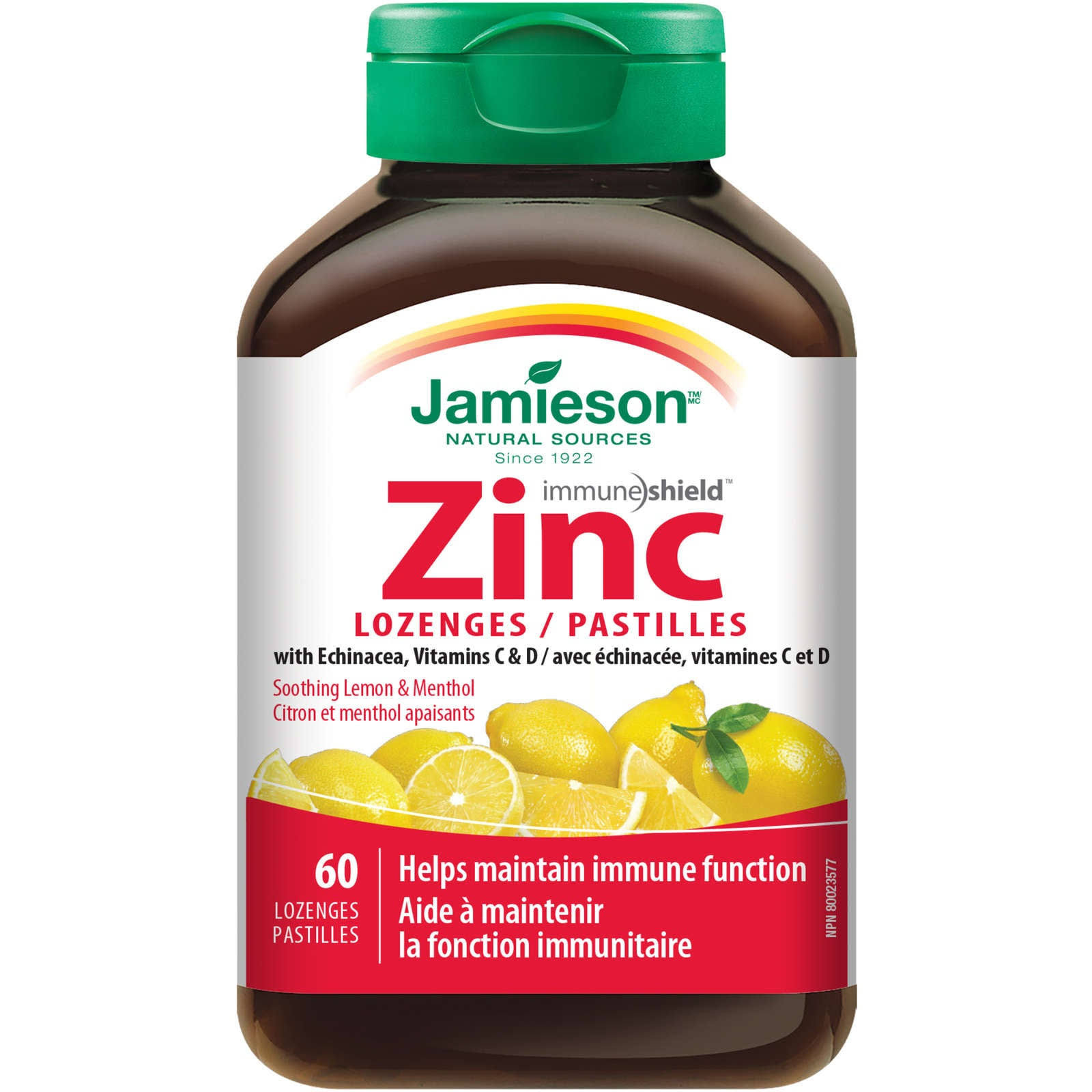 Jamieson Natural Sources Zinc Lozenges