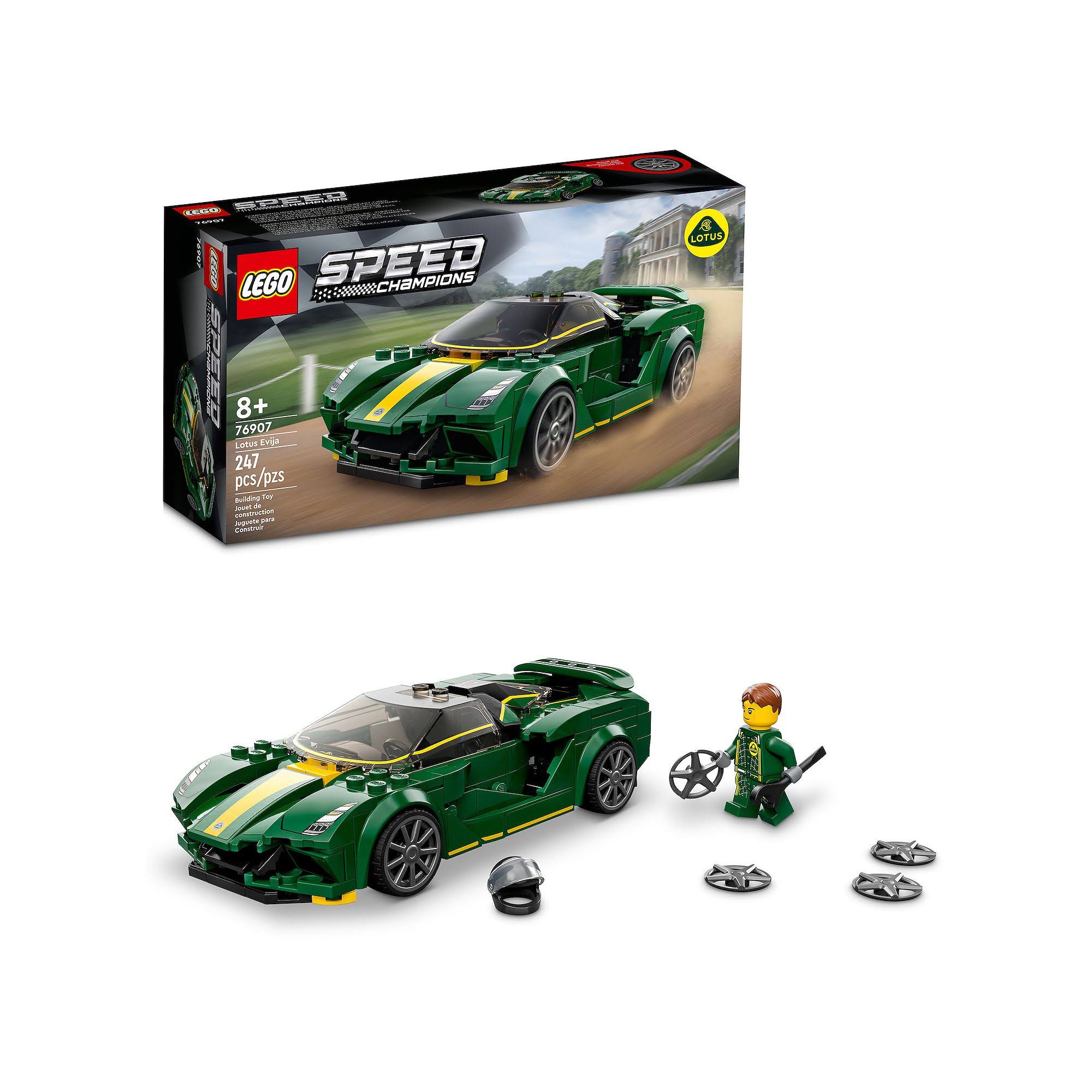 LEGO Speed Champions Lotus Evija 76907 Car Model Building Kit; Cool