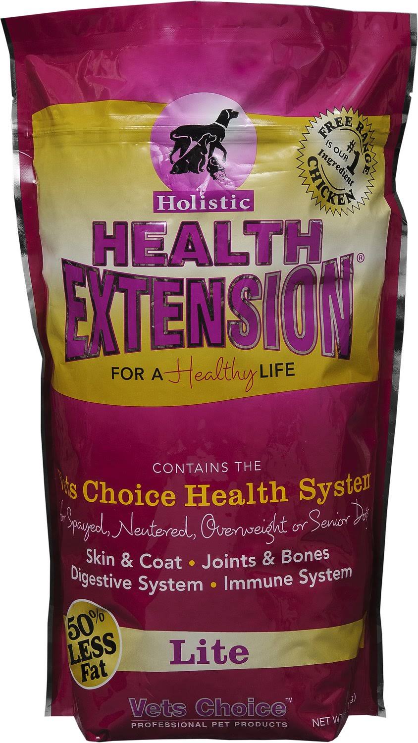 Vets Choice Holistic Health Extension Lite Chicken Formula Dog Food - 18lb