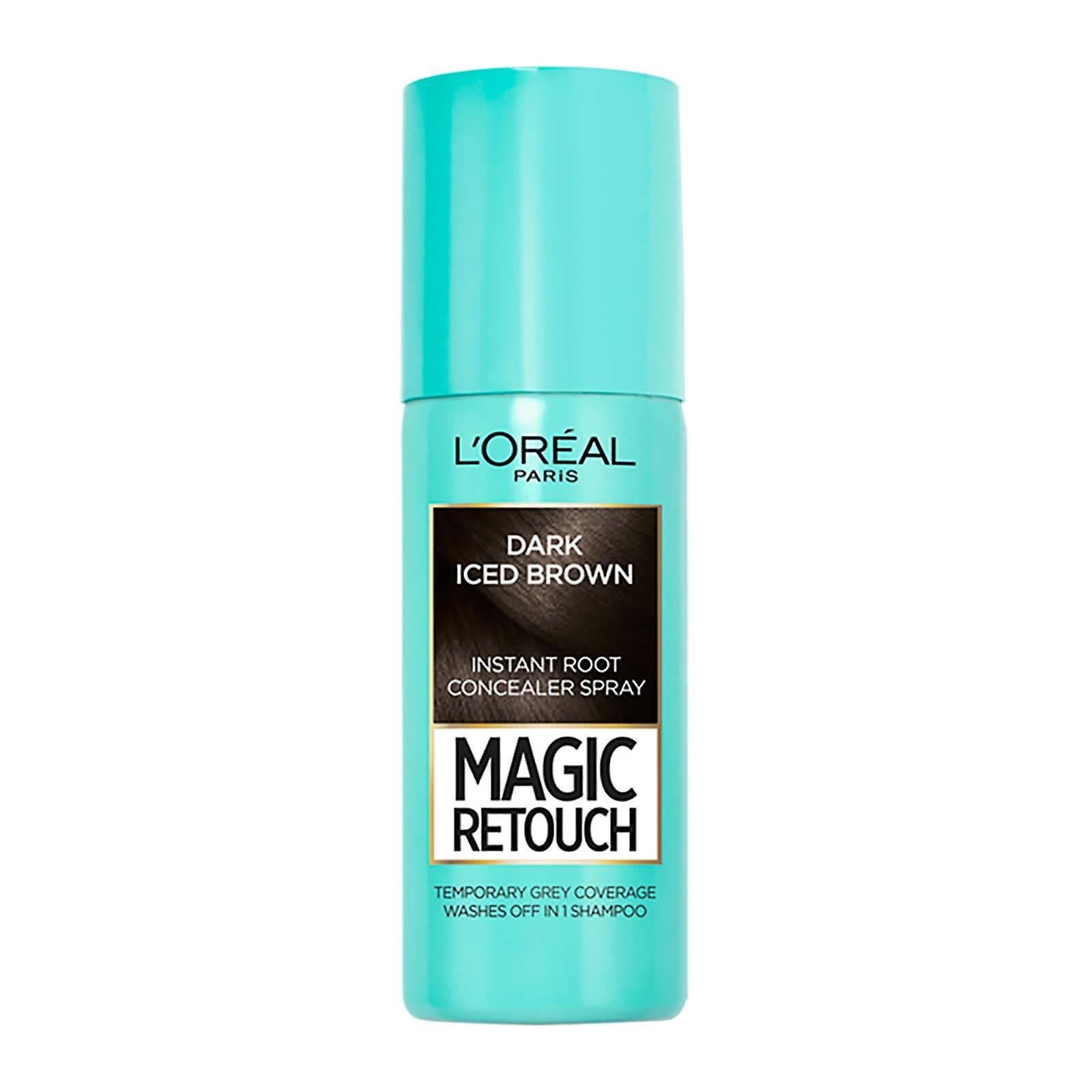 L'Oreal Paris Magic Retouch Instant Root Touch Up - Dark Iced Brown, 75ml