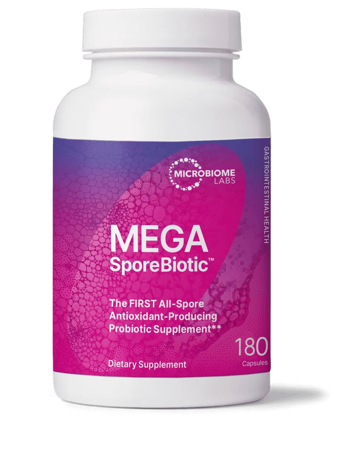 Microbiome Labs - MegaSporeBiotic - 180 Capsules