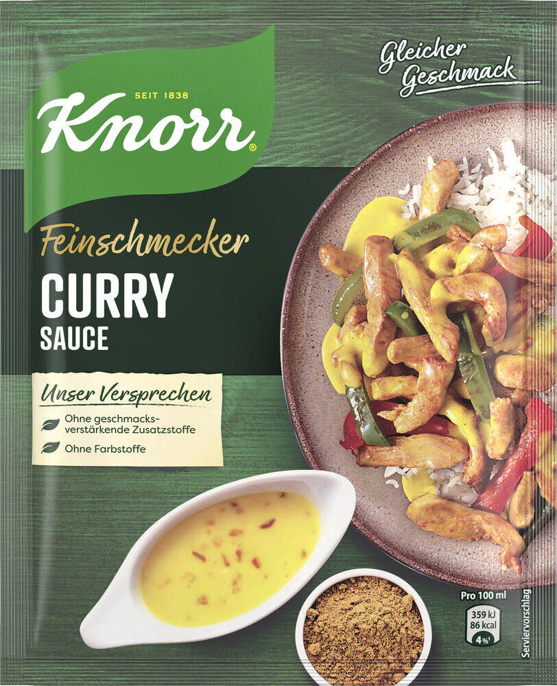 Knorr Gourmet Curry Sauce A 47 G Only 1x
