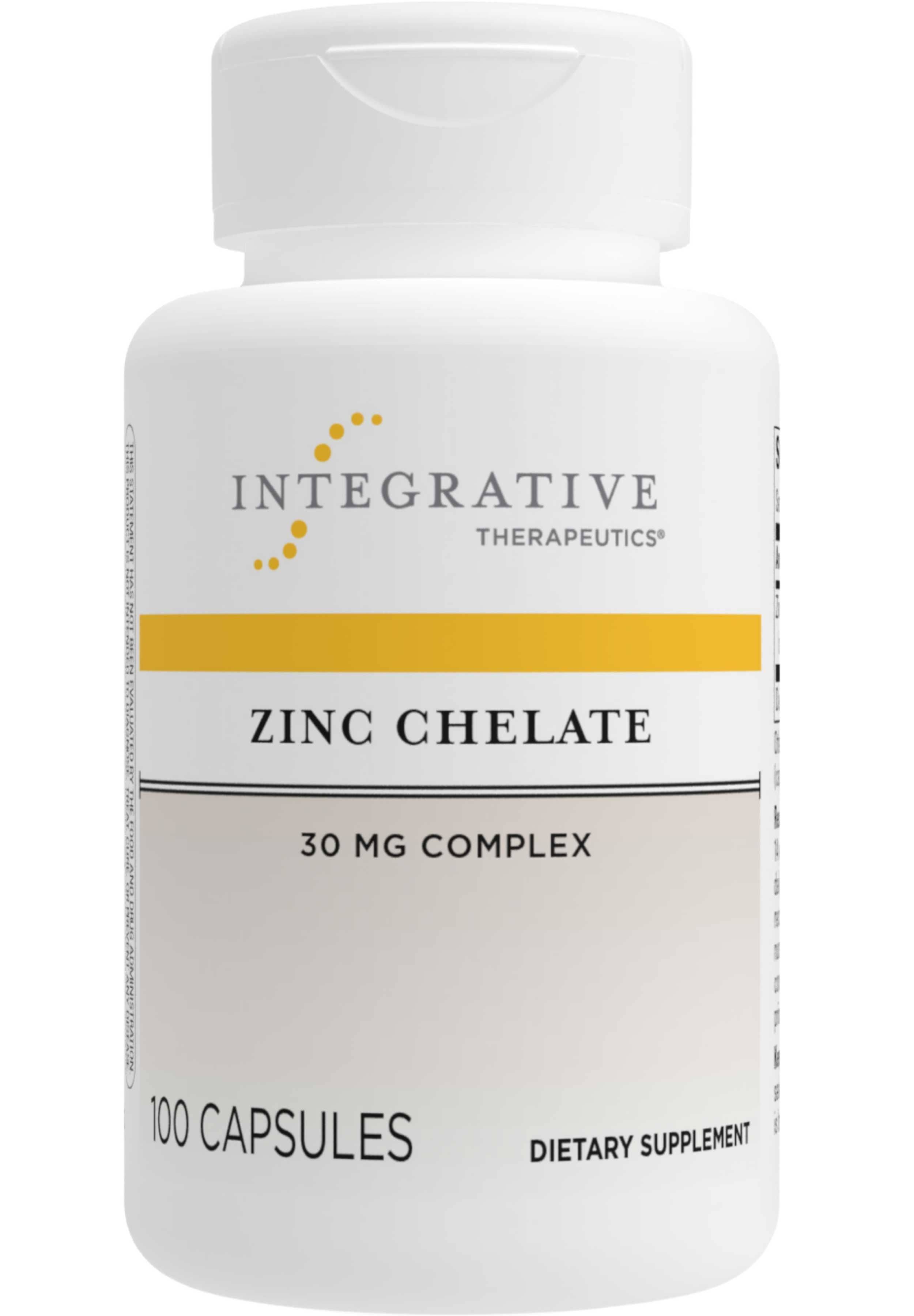 Integrative Therapeutics Zinc Chelate 30 mg Complex - 100 Capsules