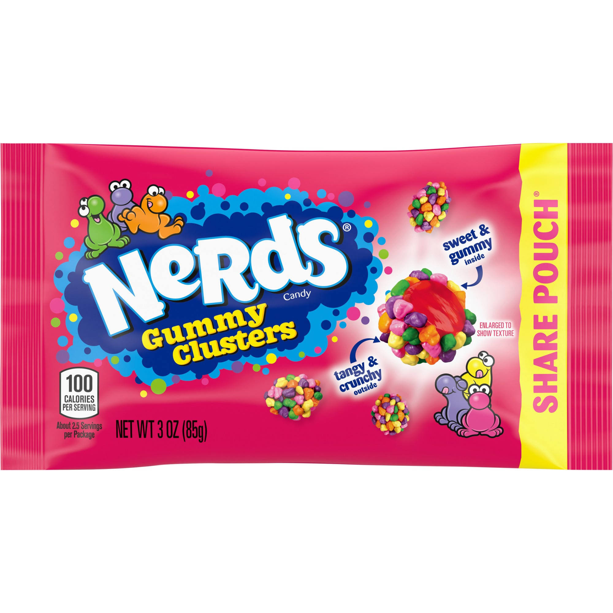 Nerds gummy clusters share pack, 3 oz