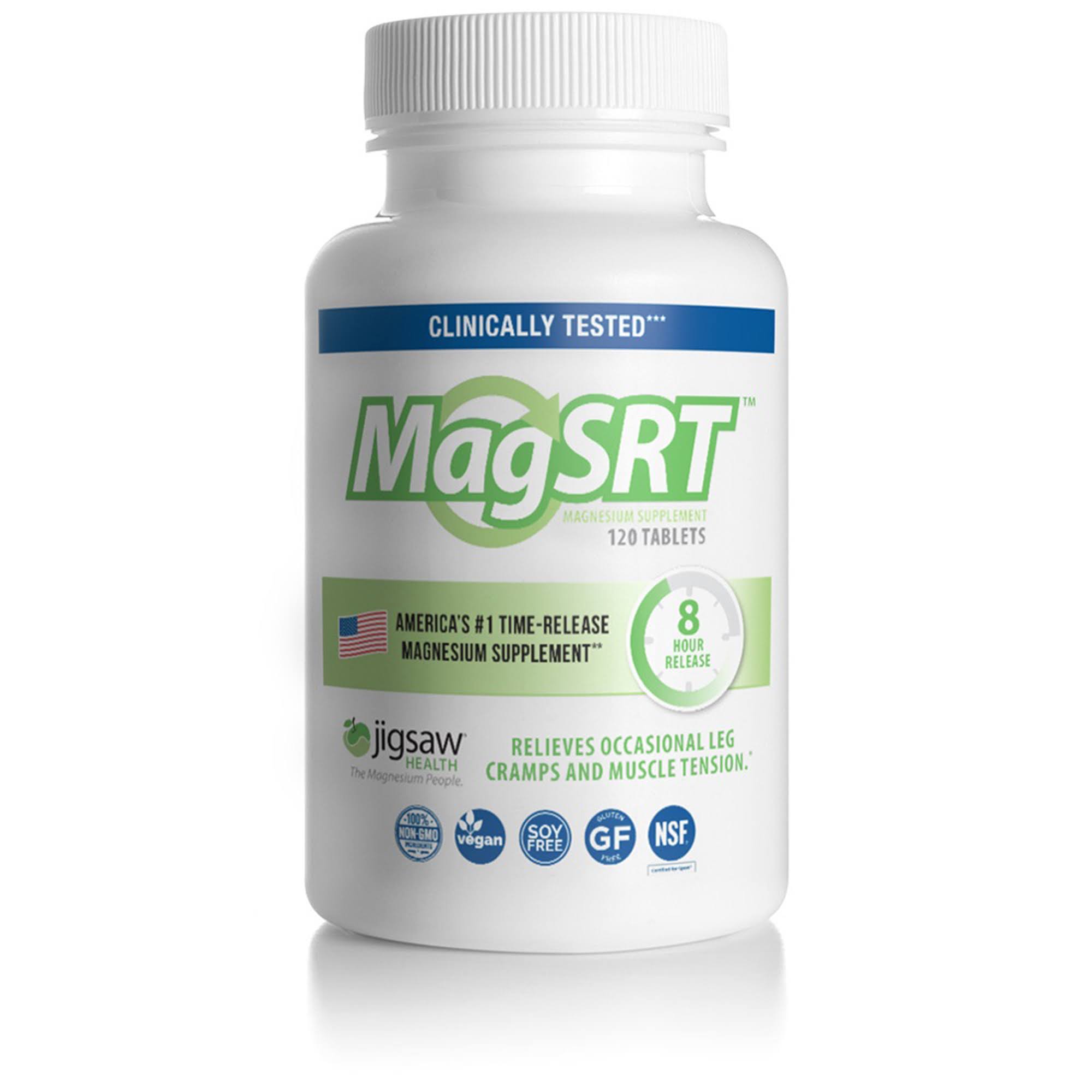 Jigsaw Health Magnesium with SRT Tablets - x120