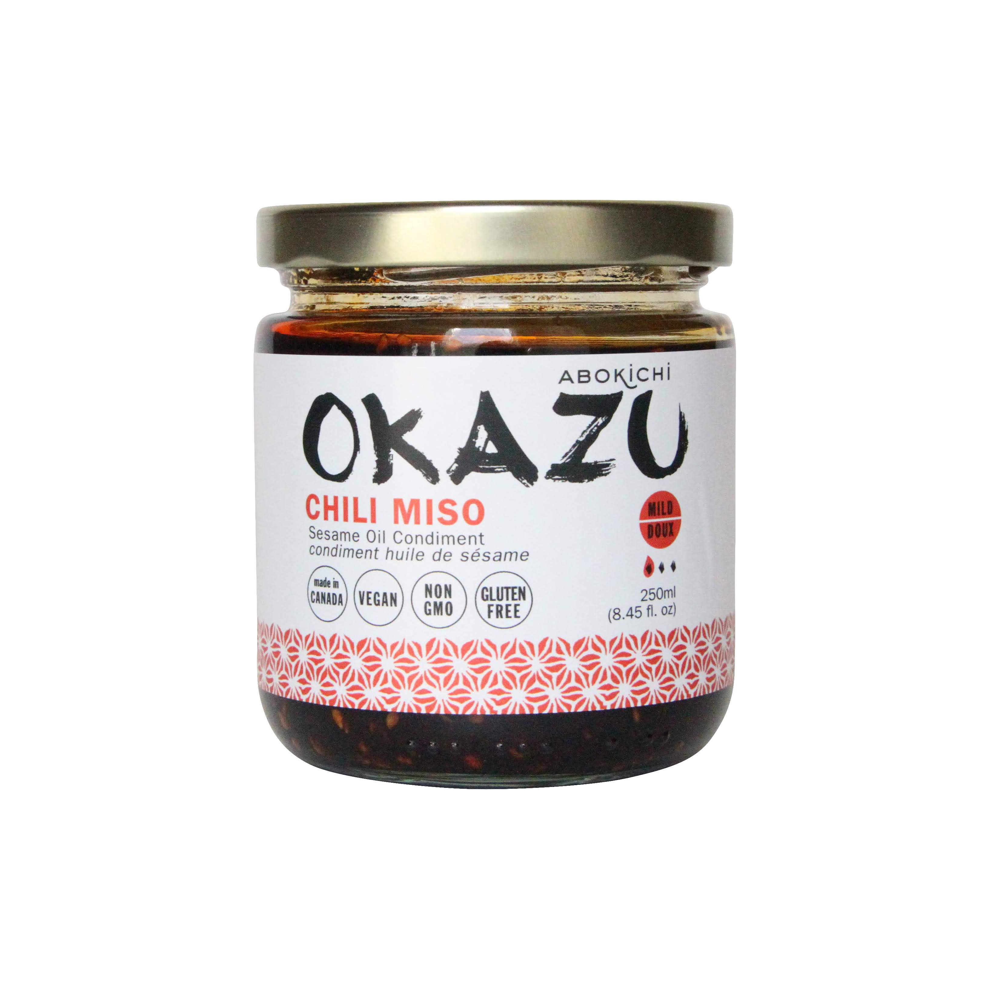Abokichi Okazu Japanese Miso Chili Oil Mild