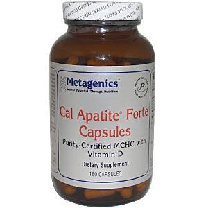 Metagenics Cal Apatite Forte Capsules Dietary Supplement - 180ct