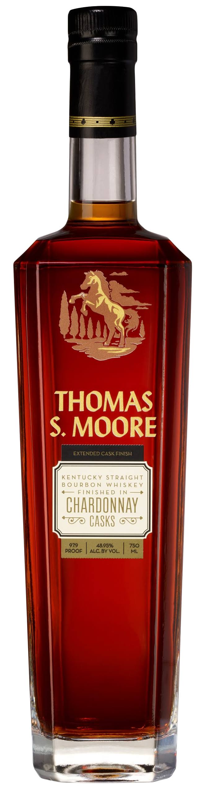 Thomas S. Moore Chardonnay Cask Finish Bourbon Whiskey - 750ml