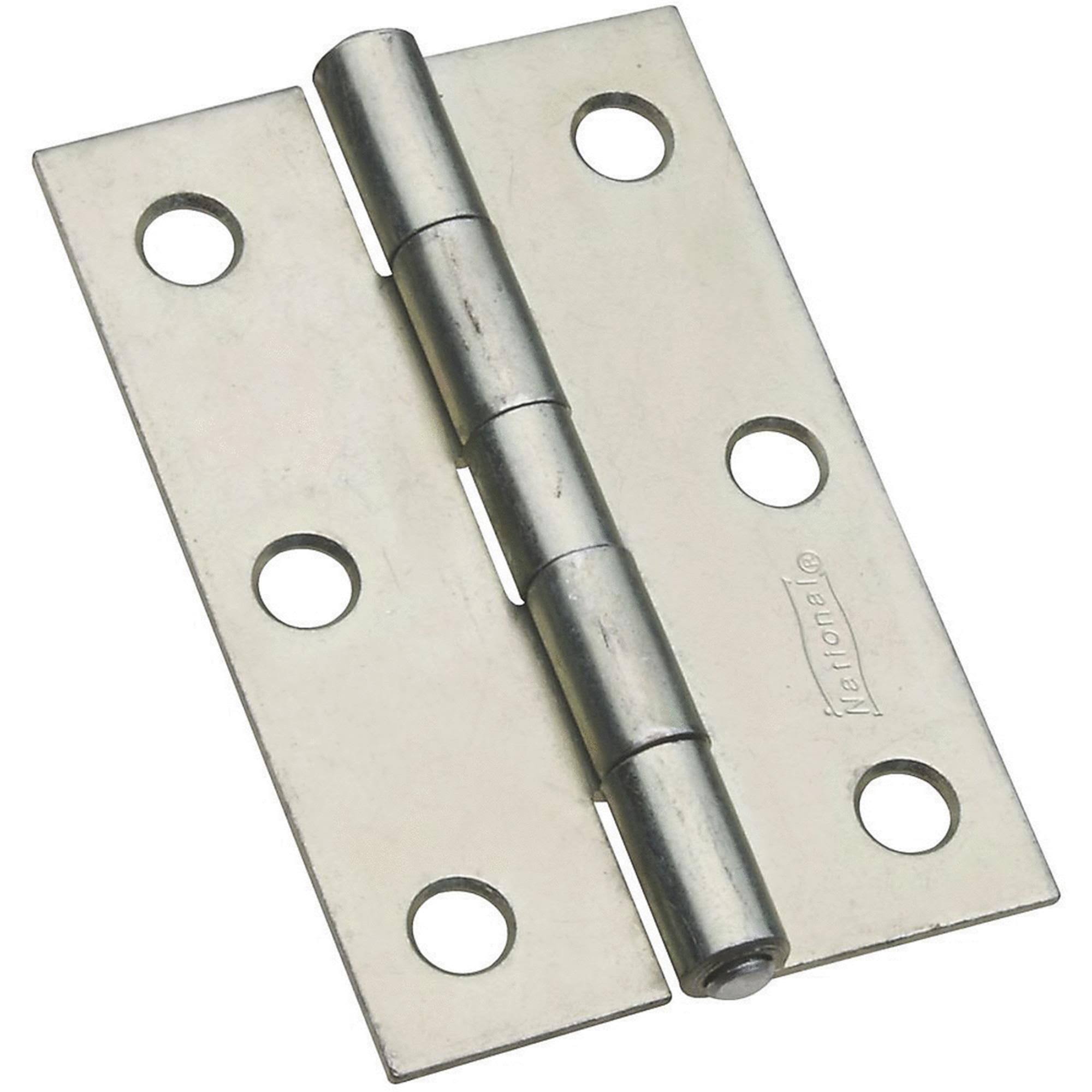 National Hardware Non-Removable Pin Hinge - 3"