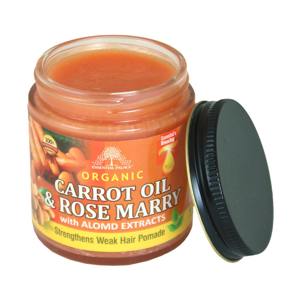 Organic Carrot Oil and Rosemary with almond Extracts Hair Pomade 4 ONC