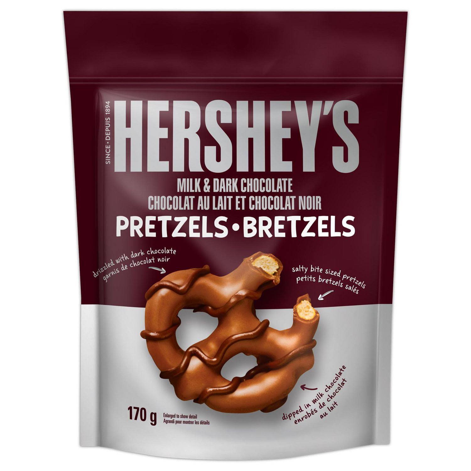 Hershey's Milk & Dark Chocolate Pretzels (170 g)