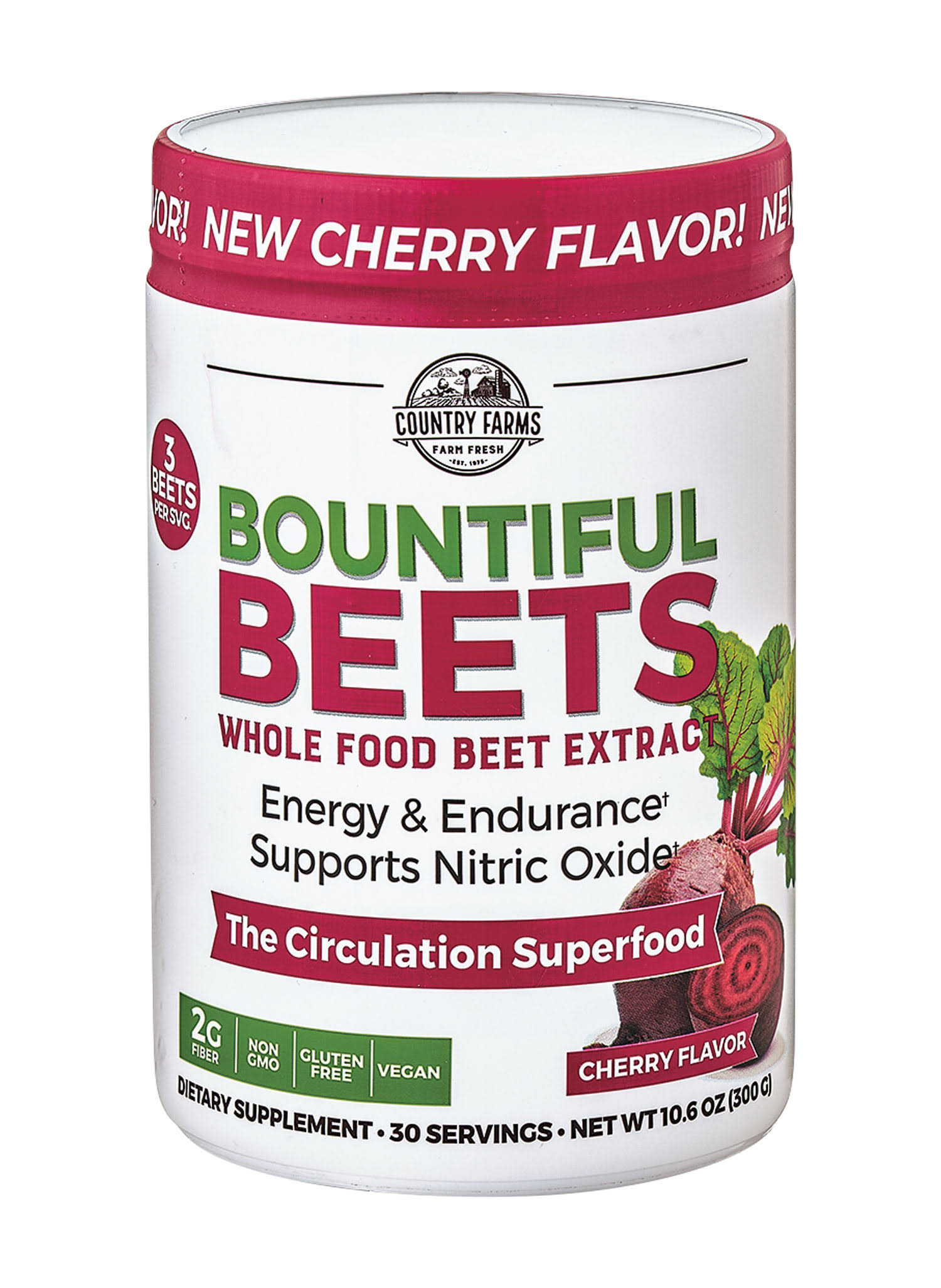 Country Farms Bountiful Beets Superfood Powder - 10.6oz