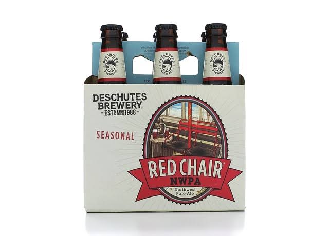 Deschutes Beer, Northwest Pale Ale, Red Chair - 6 pack, 12 fl oz bottles