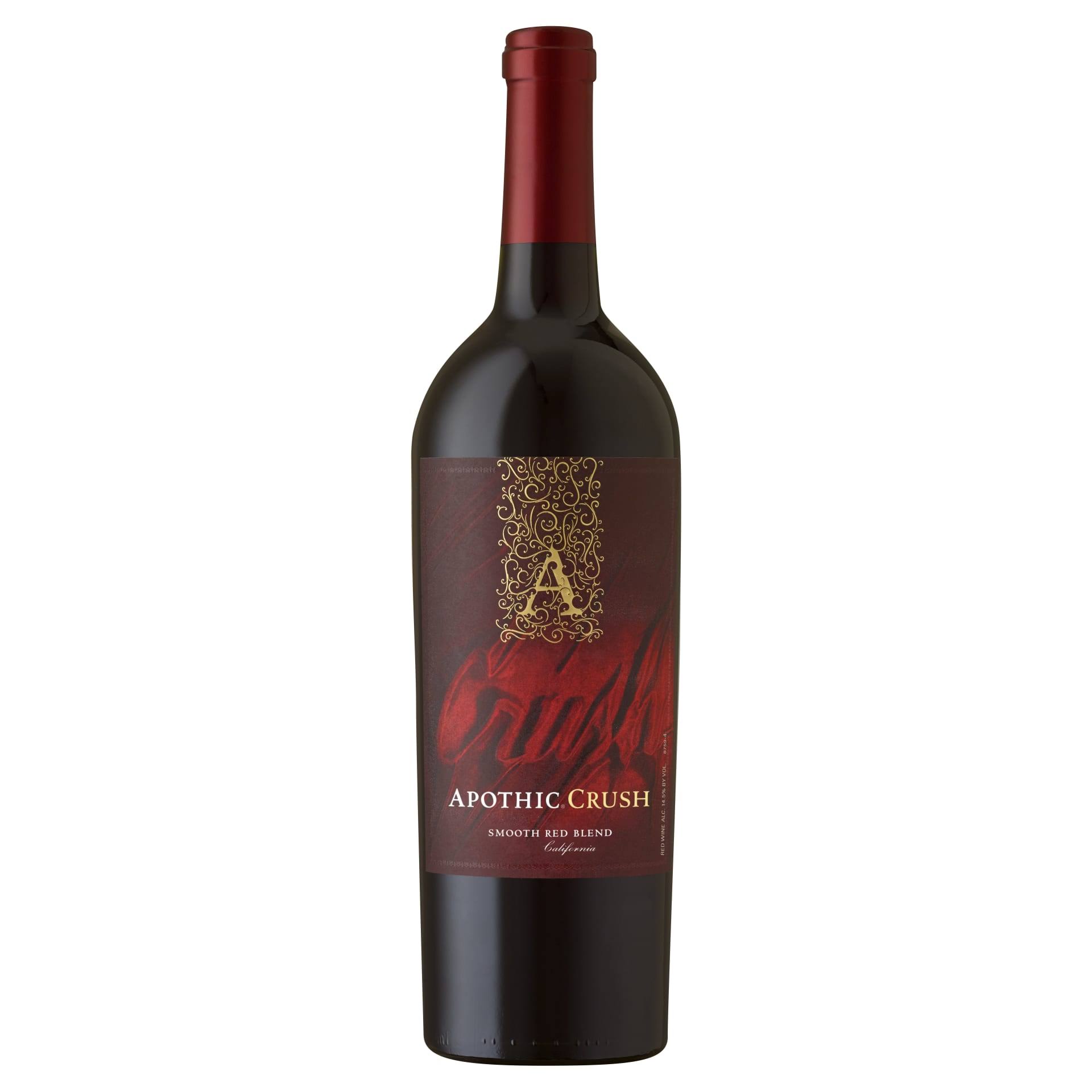 Apothic Crush Smooth Red Blend, California (Vintage Varies) - 750 ml bottle