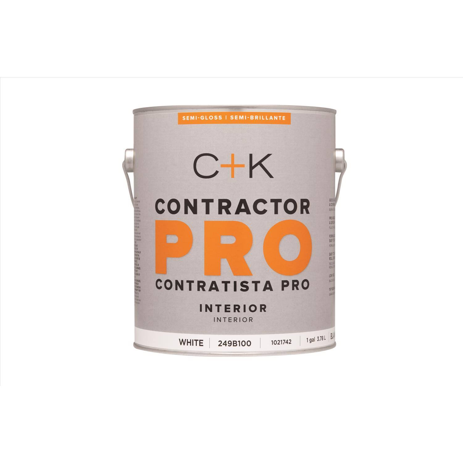 Ace Contractor Pro Semi-Gloss White Paint Interior 1 gal.