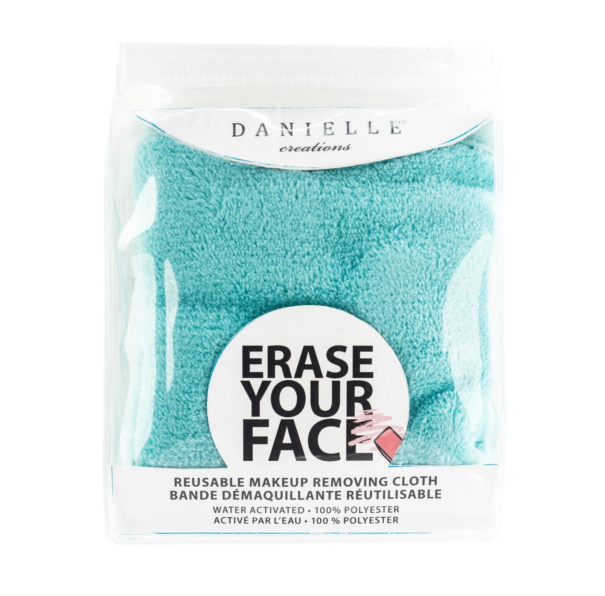 Danielle Creations - Erase Your Face Makeup Removing Cloth - Aqua
