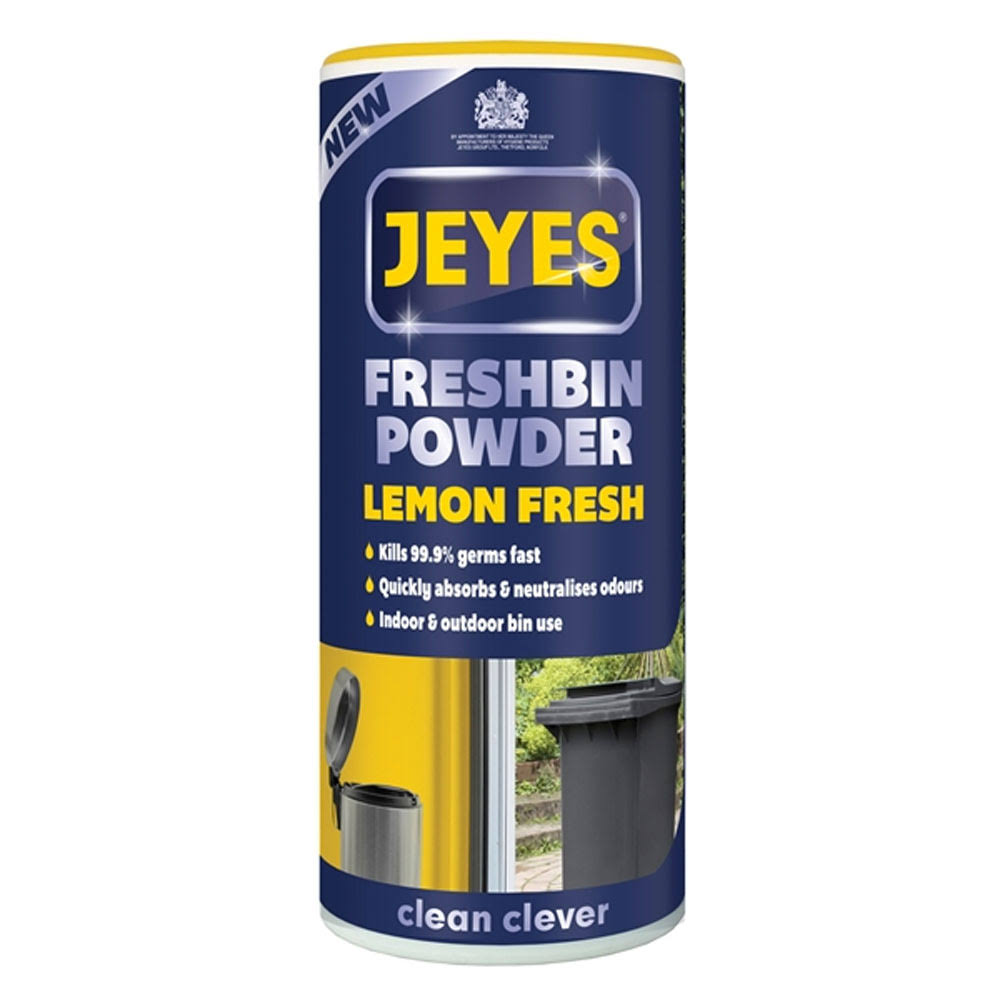 Jeyes Freshbin Powder - Lemon Fresh, 550g