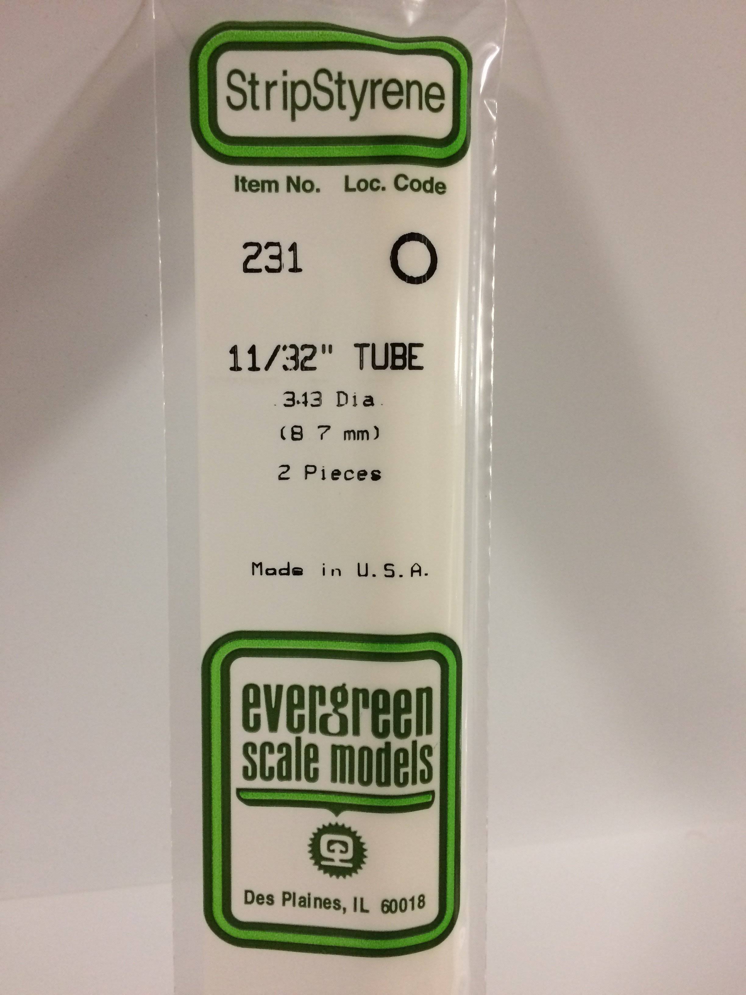 Evergreen Tube 11/32 .343 (2) 231