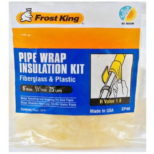 Thermwell Products SP46 Fiberglass Pipe Insulation Kit