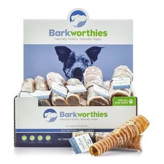 Barkworthies Beef Trachea Dog Treat - 6"
