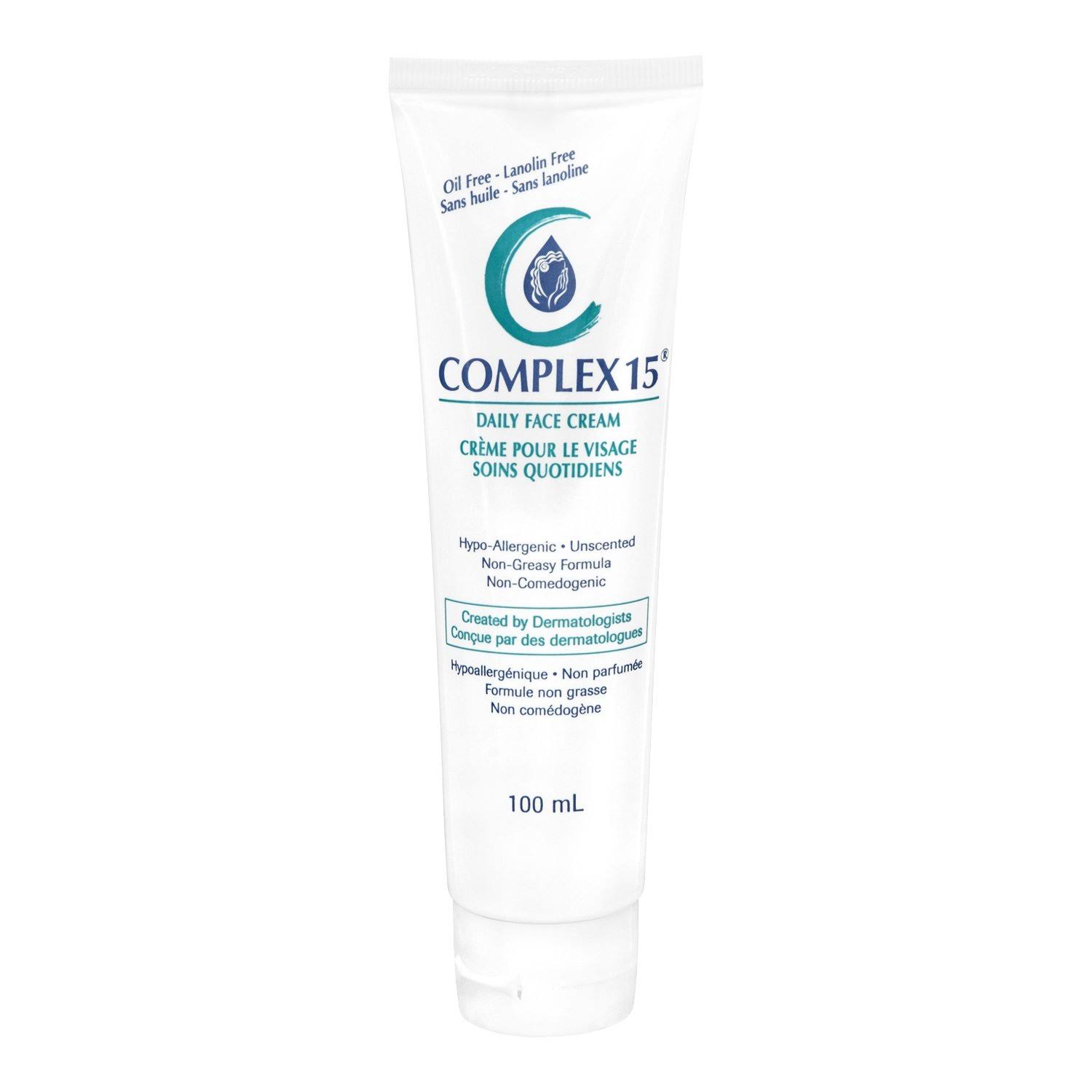 Complex 15 Daily Face Cream - 3.4oz