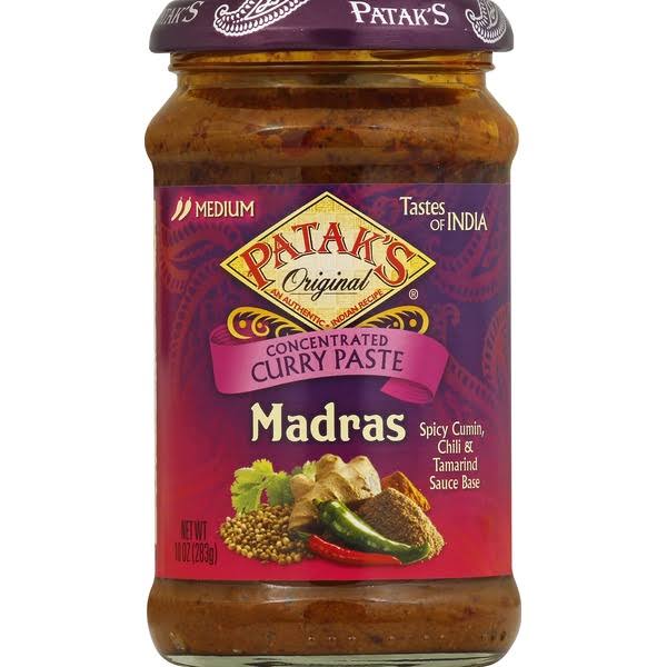 Patak's Madras Curry Paste - 10oz
