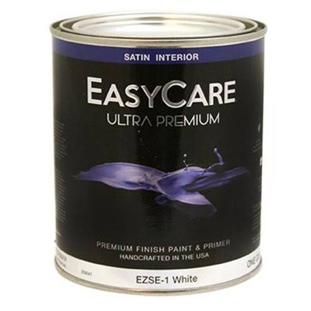 True Value 259047 1 Qt Easy Care Interior Satin Latex Enamel - White True Value Multicolor