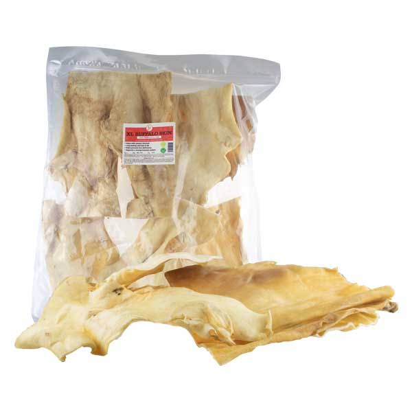 Jr Pet Products Large Buffalo Skin for Dogs - 1kg