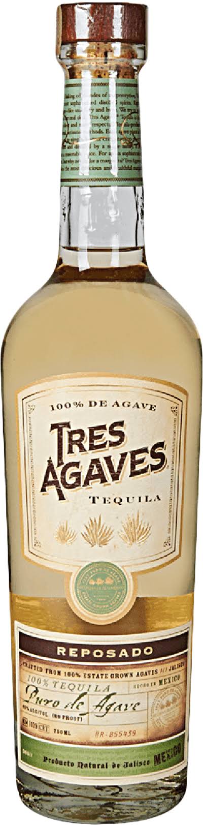 Tres Agaves Reposado Tequila - Mexico