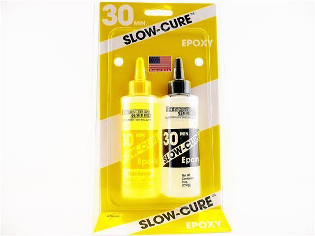 Slow Cure Epoxy BSI 30 Min Glue Ideal Foam Glass & Metal Bob Smith 256G BSI206