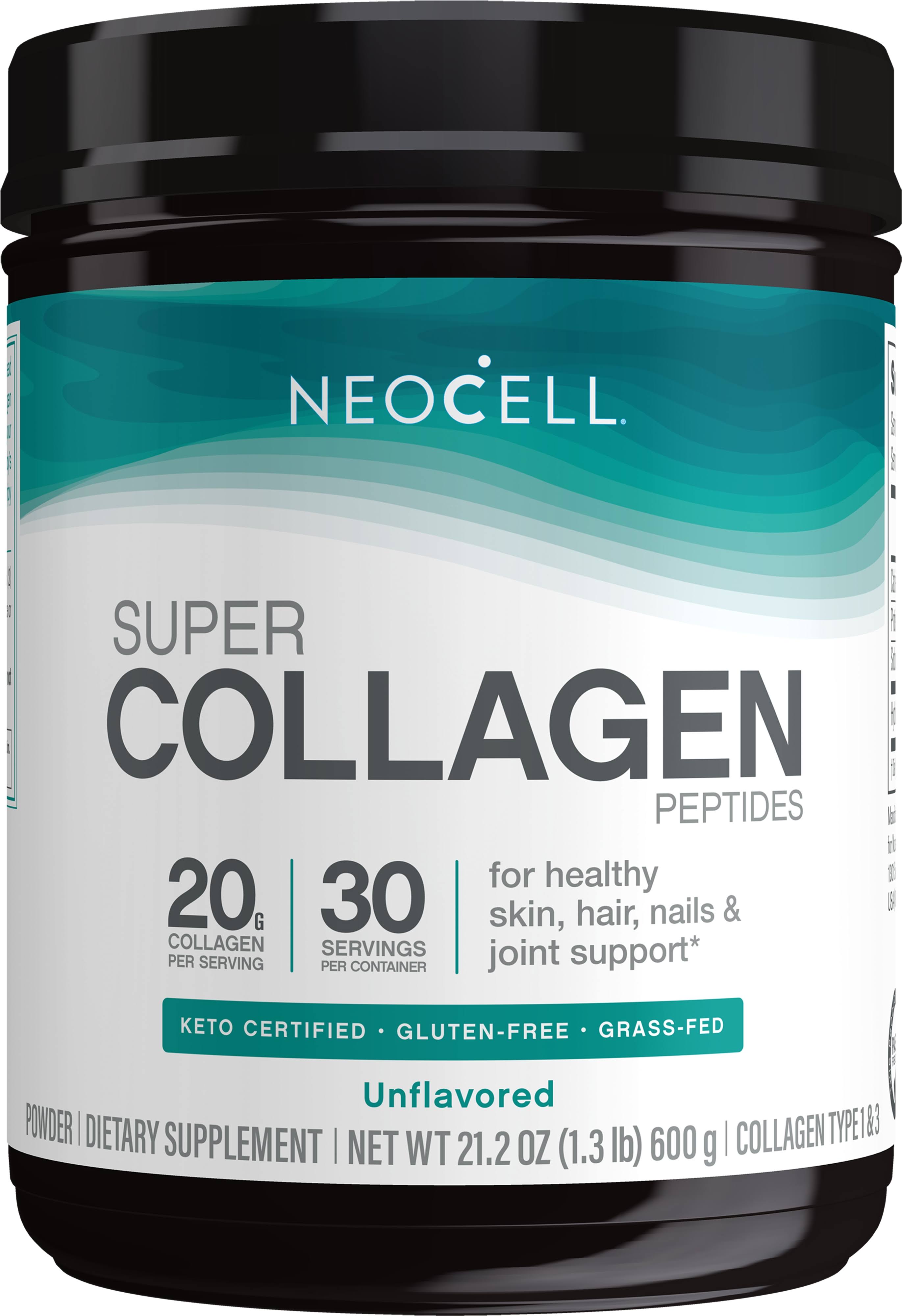 NeoCell Super Collagen Peptides Unflavored 21.2 oz
