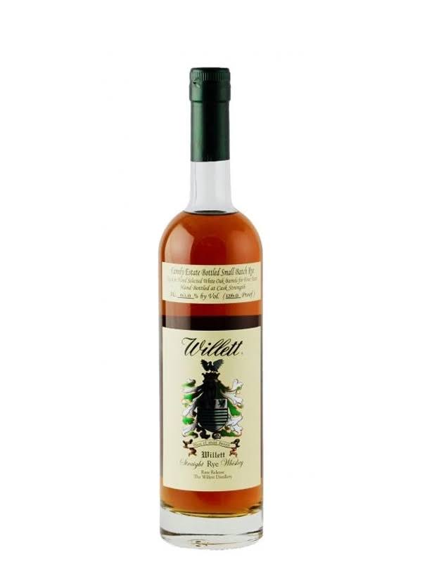 Willett Family Estate 4 Year Old Small Batch Straight Rye