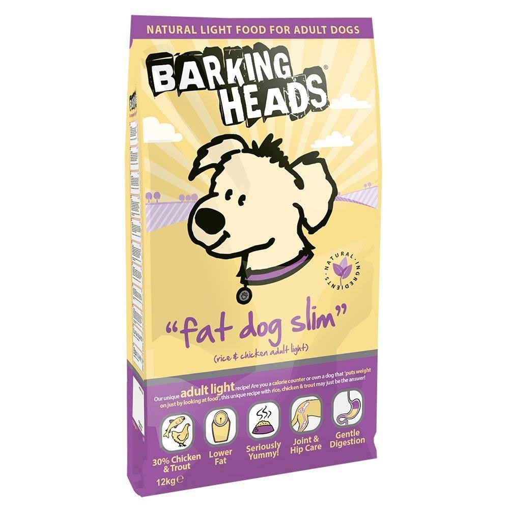 Barking Heads Fat Dog Slim Dog Food - Adult, Light Rice and Chicken, 12kg
