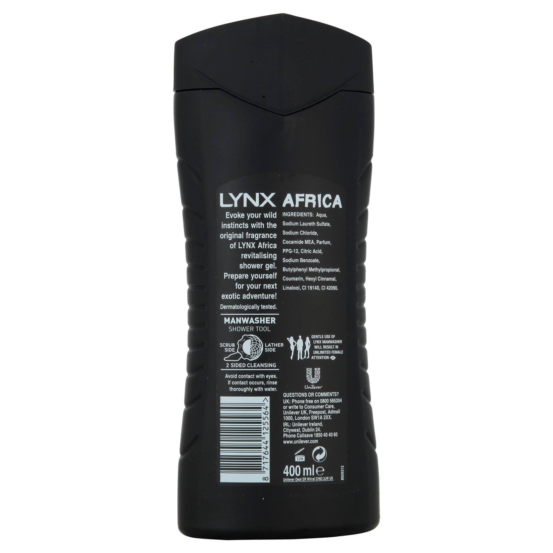 Lynx Africa Body Wash - 400ml