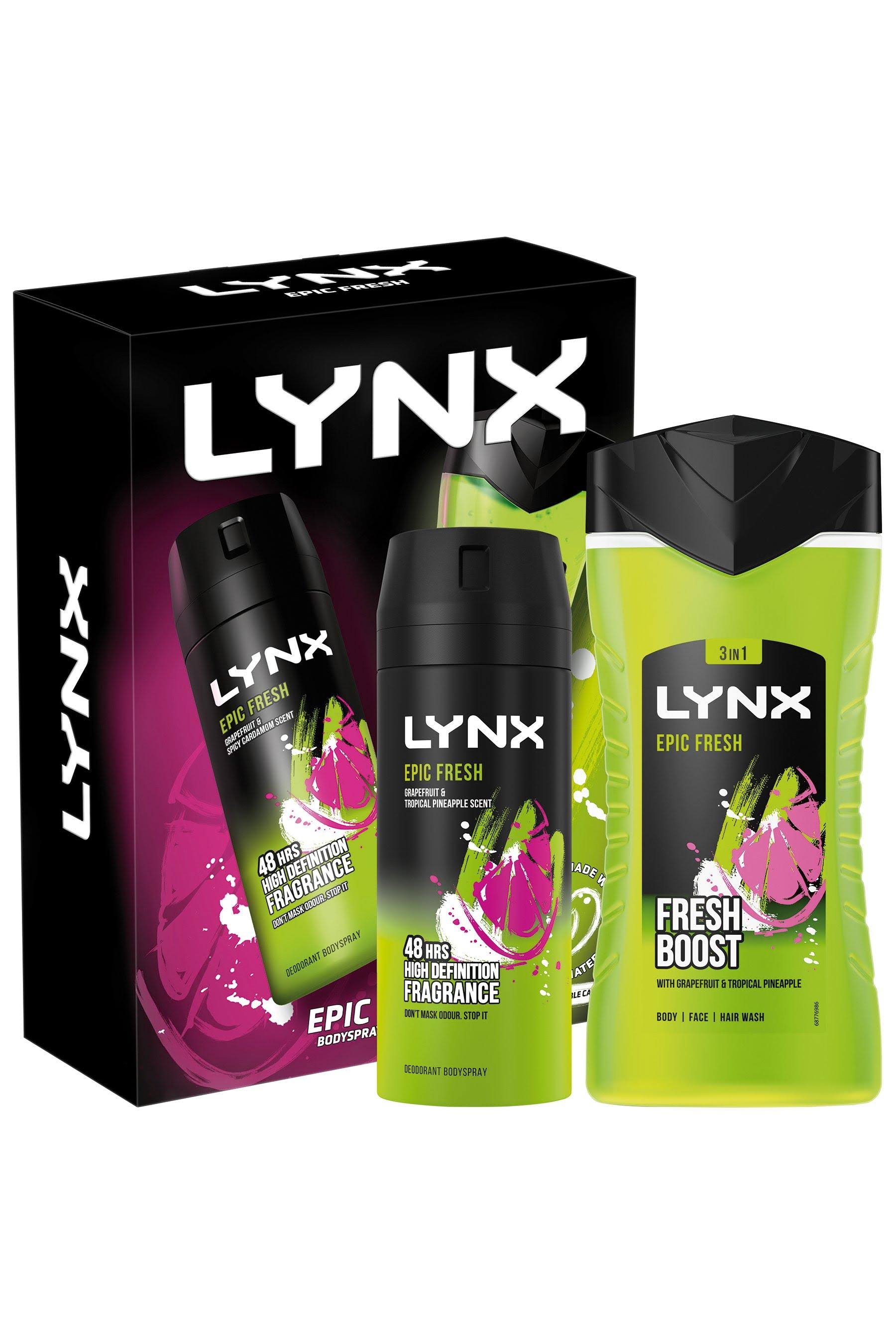 Lynx Epic Fresh Duo Gift Set 2 Piece by dpharmacy