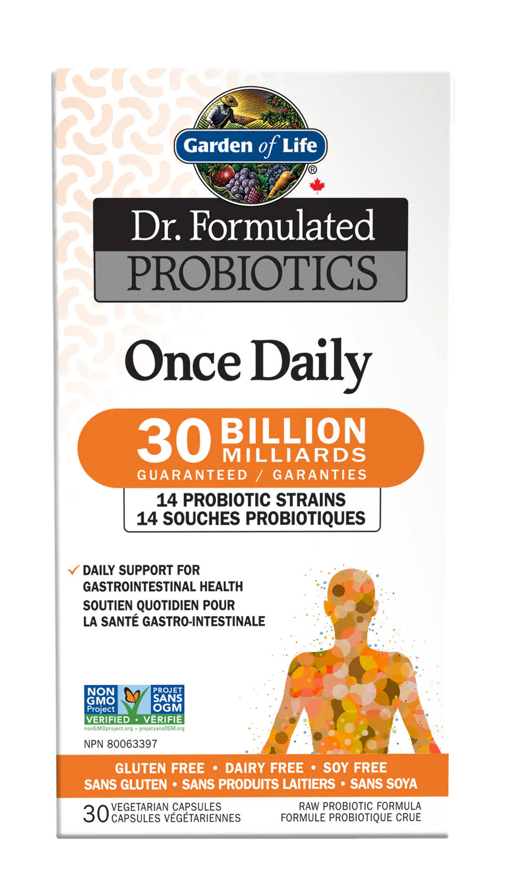 Garden Of Life Dr. Formulated Probiotics Once Daily 30B
